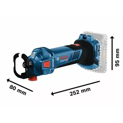 BOSCH GCU 18V-30 PROFESSIONAL ΠΕΡΙΣΤΡΟΦΙΚΟ ΕΡΓΑΛΕΙΟ ΜΠΑΤΑΡΙΑΣ SOLO 06019K8000