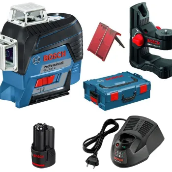 BOSCH GLL 3-80 C Γραμμικό Λέιζερ με μπαταρία 12V και Ταχυφορτιστη 0.601.063.R02
