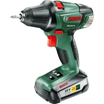 BOSCH PSR 18 LI-2 Δραπανοκατσάβιδο δύο ταχυτήτων μπαταρίας ιόντων λιθίου (2 μπαταρίες) 060397330H
