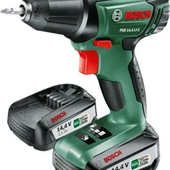BOSCH PSR 14,4 LI-2 Δραπανοκατσάβιδο δύο ταχυτήτων μπαταρίας ιόντων λιθίου (2 μπαταρίες) 060397340P