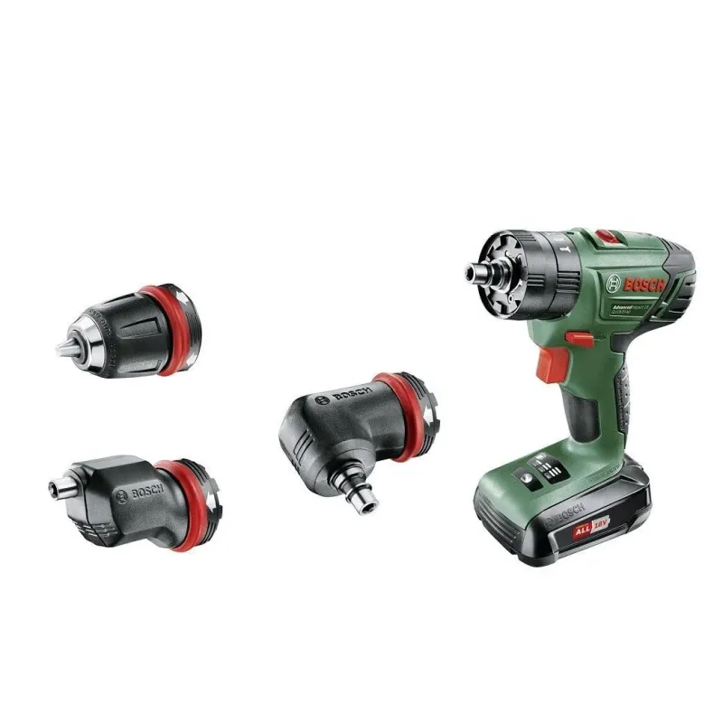 BOSCH AdvancedImpact 18 QuickSnap Κρουστικό δραπανοκατσάβιδο μπαταρίας δύο ταχυτήτων ιόντων λιθίου (2 μπαταρίες) 06039A3401
