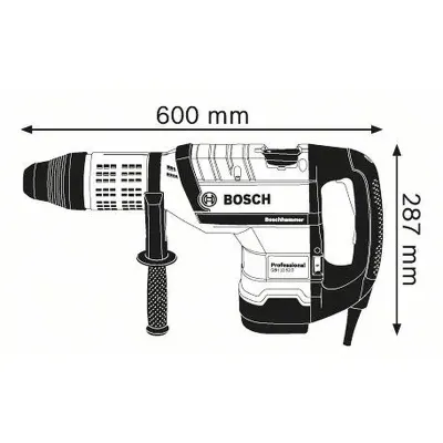 BOSCH GBH 12-52 D Περιστροφικό πιστολέτο 1700 Watt  0611266100