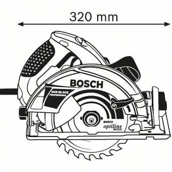 Bosch GKS 65 GCE Δισκοπρίονο 0601668901