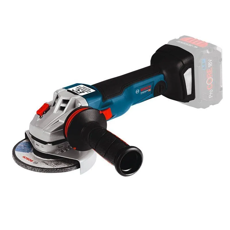 BOSCH - ΓΩΝΙΑΚΟΣ ΛΕΙΑΝΤΗΡΑΣ ΜΠΑΤΑΡΙΑΣ GWS 18V-10 C 115 MM PROFESSIONAL  (SOLO) 18V 06019G320A