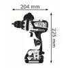 BOSCH GSB 18V-85 C Κρουστικό Δραπανοκατσάβιδο σε L-Boxx 06019G0302