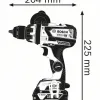 BOSCH GSB 18V-85 C Κρουστικό Δραπανοκατσάβιδο σε L-Boxx 06019G0302