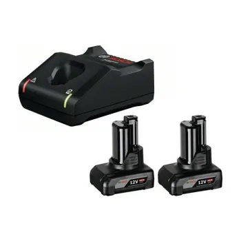 Bosch - Σετ Φορτιστή GAL 12V-40 και Μπαταριών 12V με 2 Μπαταρίες 6.0Ah - 1600A01B20