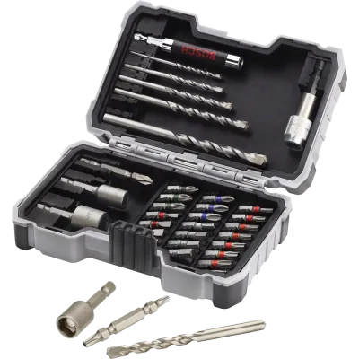 BOSCH Σετ 35 τεμ. Τρυπανιών και Κατσαβιδόλαμων Extra Hard Concrete 2607017326