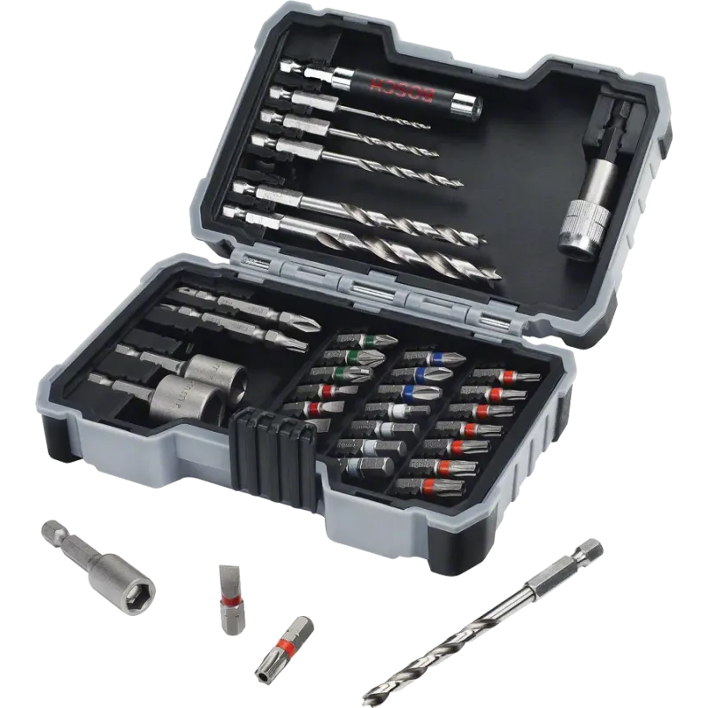 BOSCH Σετ 35 τεμ. Τρυπανιών και Κατσαβιδόλαμων Extra Hard Wood 2607017327