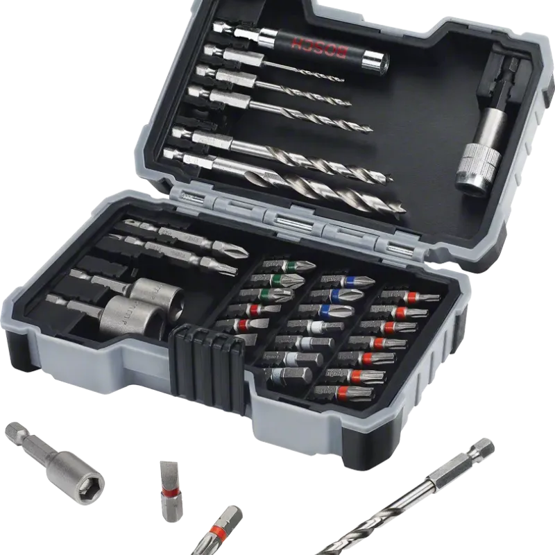 BOSCH Σετ 35 τεμ. Τρυπανιών και Κατσαβιδόλαμων Extra Hard Wood 2607017327