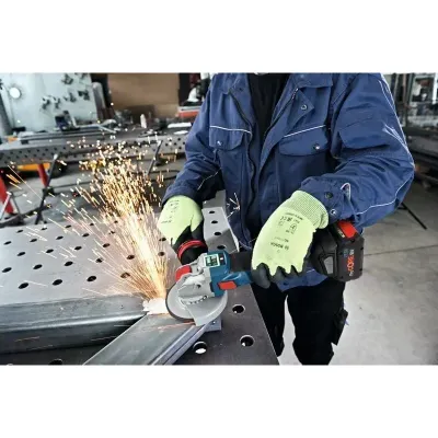 BOSCH - GWX 18V-10 SC Γωνιακός Τροχός Μπαταρίας με Ρυθμιζόμενη Ταχύτητα X-LOCK 18V σε L-Boxx SOLO 06017B0400