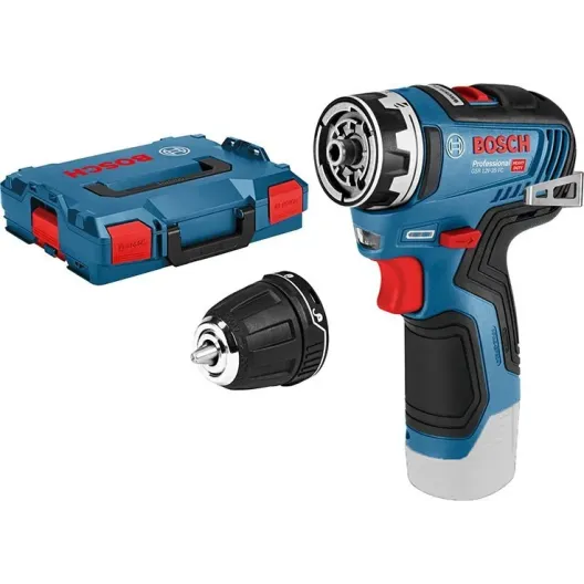 BOSCH - Δραπανοκατσάβιδο Μπαταρίας GSR 12V-35 FC σε L-Boxx (Solo) 06019H3002