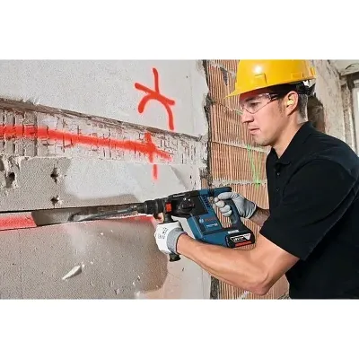 BOSCH ΚΡΟΥΣΤΙΚΌ ΠΙΣΤΟΛΈΤΟ ΜΠΑΤΑΡΊΑΣ GBH 18V-26 F SOLO 0611910001