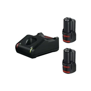 BOSCH PROFESSIONAL BASIC ΣΕΤ 2 X ΜΠΑΤΑΡΙΕΣ GBA 2.0AH 12V ΚΑΙ ΦΟΡΤΙΣΤΗΣ GAL 12V-40 1600A019R8