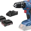 BOSCH - GSB 18V-21 Κρουστικό Δραπανοκατσάβιδο 18V (2x2.0Ah)-06019H1107