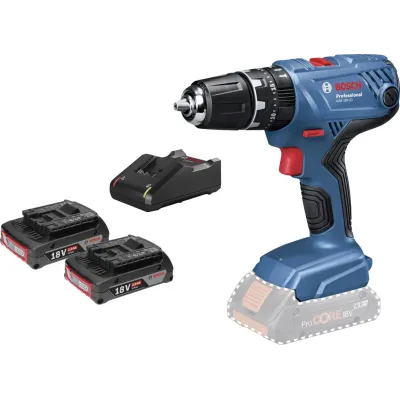 BOSCH - GSB 18V-21 Κρουστικό Δραπανοκατσάβιδο 18V (2x2.0Ah)-06019H1107