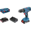 BOSCH - GSR 18V-21 Δραπανοκατσάβιδο 18V (2x2.0Ah) 06019H1008
