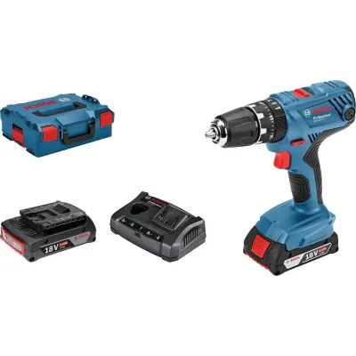 BOSCH - GSR 18V-21 Δραπανοκατσάβιδο 18V (2x2.0Ah) 06019H1008