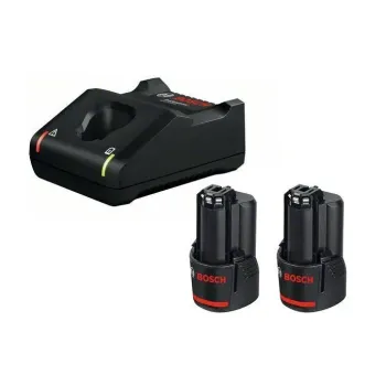 BOSCH - Σετ Φορτιστή GAL 12V-40 και Μπαταριών 12V με 2 Μπαταρίες 3.0Ah - 1600A019RD
