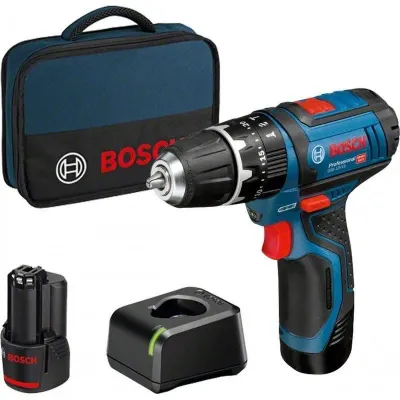 BOSCH - GSB 12V-15 Κρουστικό Δραπανοκατσάβιδο 12V 06019B690H