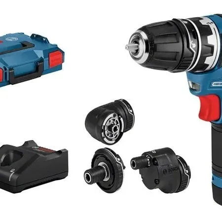 BOSCH GSR 12V-35 FC Δραπανοκατσάβιδο Μπαταρίας (2x3.0Ah) - 10,8V - 12V ΧΩΡΙΣ ΚΡΟΥΣΗ 06019H3000