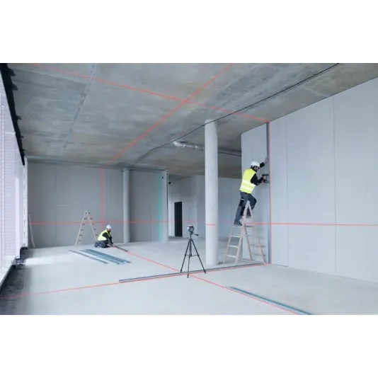 Bosch - GLL 3-80 C Γραμμικό Λέιζερ με Πίνακα Στόχου και Δέκτη LR7 σε L-Boxx 12V (1x2.0Ah) 0601063R05