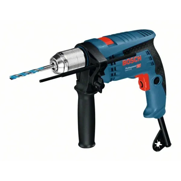 BOSCH GSB 13 RE Κρουστικό Δράπανο με Σετ Τρυπανιών 0.601.217.103