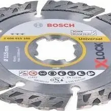 BOSCH Διαμαντόδισκος κοπής X-LOCK Best for Universal 115mm 2608615160