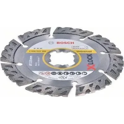 BOSCH Διαμαντόδισκος κοπής X-LOCK Best for Universal 115mm 2608615160