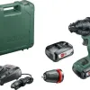 BOSCH AdvancedImpact 18 Κρουστικό Δραπανοκατσάβιδο Μπαταρίας Δύο Ταχυτήτων Brushless 18V (2x2.5Ah) 06039B5101