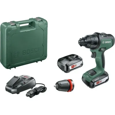 BOSCH AdvancedImpact 18 Κρουστικό Δραπανοκατσάβιδο Μπαταρίας Δύο Ταχυτήτων Brushless 18V (2x2.5Ah) 06039B5101