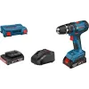 BOSCH GSB 18-2-LI Κρουστικό Δραπανοκατσάβιδο Li-Ion 18V σε L-Case (2x2.0Ah) 06019D2303