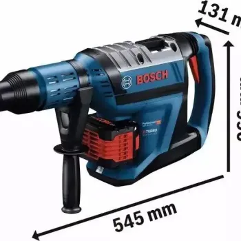 BOSCH GBH 18V-45 C Περιστροφικό Πιστολέτο Μπαταρίας BITURBO SDS-Max 18V Li-Ion Brushless σε Βαλίτσα Μεταφοράς  (Solo) 0611913000