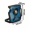 BOSCH GLI 18V-4000 C Professional Φακός μπαταρίας (SOLO) 18V 0601446800