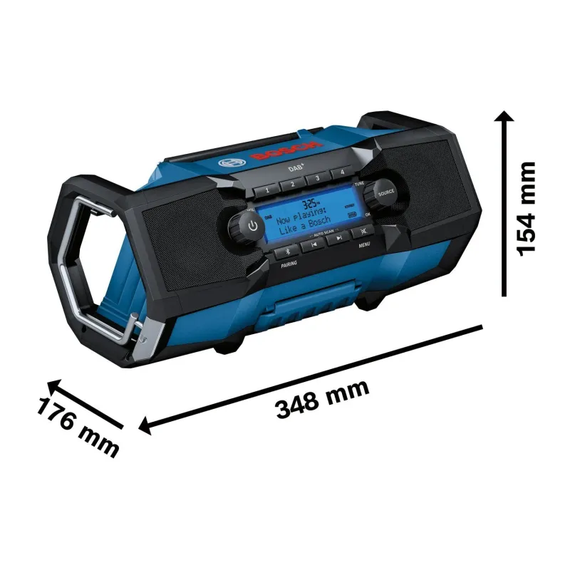 BOSCH GPB 18V-2 SC Ραδιόφωνο μπαταρίας 18 Volt (SOLO) 06014A3100