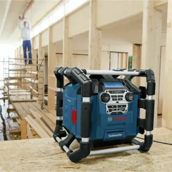 BOSCH GPB 18V-5 C Επιτραπέζιο Ραδιόφωνο Επαναφορτιζόμενο με Bluetooth και USB (SOLO) 06014A4000