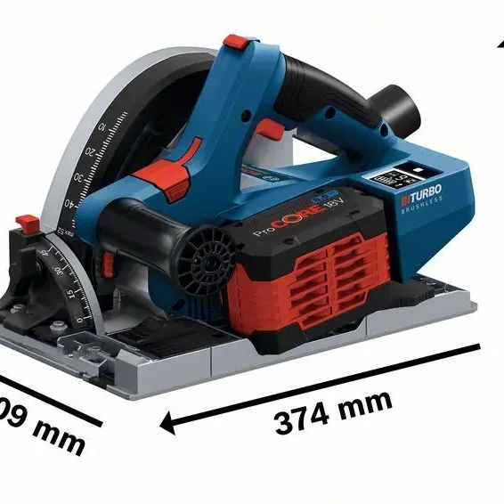 BOSCH GKT 18V-52 GC Βυθιζομενο  Δισκοπρίονο μπαταρίας BITURBO 18V σε L-Boxx (Solo) 06016B4000