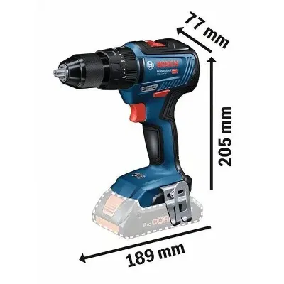 BOSCH GSB 18V-55 Professional Κρουστικό Δραπανοκατσάβιδο Μπαταρίας σε L-Boxx (Solo) 06019H5303
