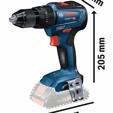 BOSCH GSB 18V-55 Professional Κρουστικό Δραπανοκατσάβιδο Μπαταρίας σε L-Boxx (Solo) 06019H5303