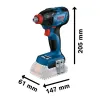 BOSCH GDX 18V-210 C ΜΠΟΥΛΟΝΟΚΛΕΙΔΟ ΜΠΑΤΑΡΙΑΣ 18v (SOLO) 06019J0201