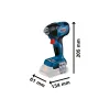 BOSCH GDS 18V-210 C Παλμικό Κατσαβίδι Μπαταρίας 18V (SOLO) 06019J0301