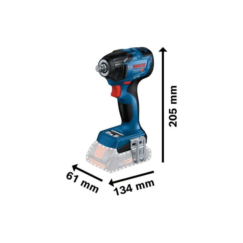 BOSCH GDS 18V-210 C Παλμικό Κατσαβίδι Μπαταρίας 18V (SOLO) 06019J0301