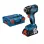 BOSCH GDR 18V-200 Παλμικό κατσαβίδι μπαταρίας 18 Volt, 160 Nm, L-BOX (Solo) 06019J2106