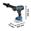 BOSCH GSR 18V-150 C  Δραπανοκατσάβιδο Μπαταρίας BITURBO (SOLO) 18V 06019J5002
