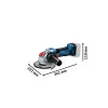 BOSCH GWX 18V-8 Γωνιακός Τροχός Μπαταρίας με X-LOCK (Solo) 06019J7001 