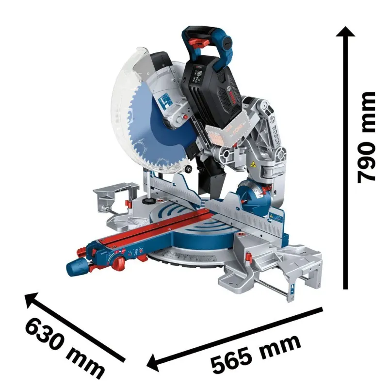 BOSCH GCM 18V-305 GDC Φαλτσοπρίονο μπαταρίας BITURBO 18V σε L-Boxx (Solo) 0601B43000