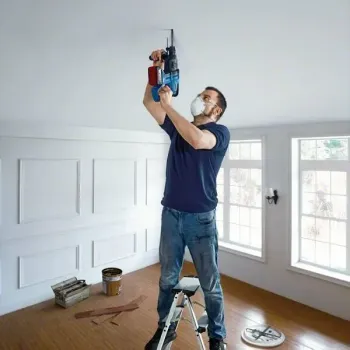 BOSCH GBH 18V-21 Professional Περιστροφικό Πιστολέτο Μπαταρίας SDS Plus (Solo) 00611911101