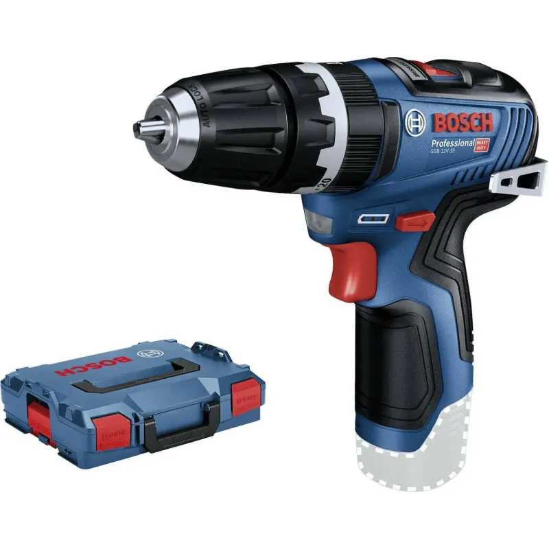 BOSCH GSB 12V-35 ΚΡΟΥΣΤΙΚΟ ΔΡΑΠΑΝΟΚΑΤΣΑΒΙΔΟ ΜΠΑΤΑΡΙΑΣ 10,8V - 12V ΣΕ L-BOX SOLO 06019J9001