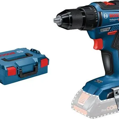 BOSCH GSR 18V-55 Δραπανοκατσάβιδο Μπαταρίας 18V + L-BOXX 136 (SOLO) 06019H5203