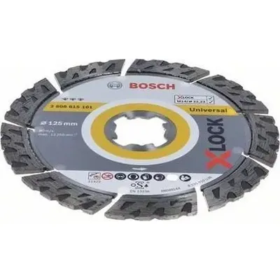 BOSCH Διαμαντόδισκος Kοπής X-LOCK Best for Universal 125mm 2608615161